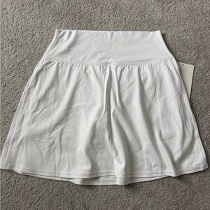 NWT Lululemon Align HR Skirt Long - Size 8 White